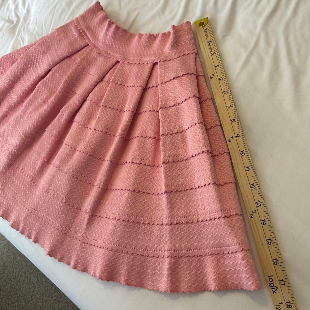 Charlotte russe pink pleated skirt - Picture 2 of 8